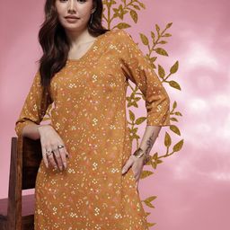 Anouk Floral Printed Kurta-picture-39
