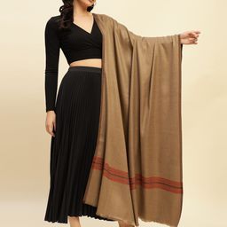 WEAVERS VILLA Women Ethnic Motifs Woven Design Shawl-picture-12