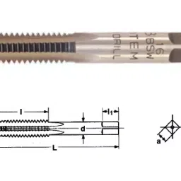 TOTEM 19.05 mm (3/4 Inch) Serial Form Hand Tap BSF-64
