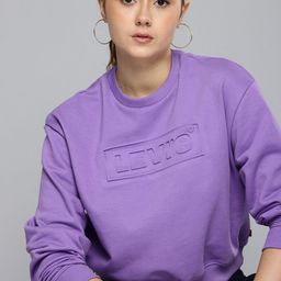 Levis Brand Logo Embossed Sweatshirt-image-71