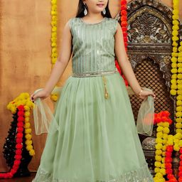 Muhuratam Ready To Wear Net Lehenga Choli-image-90