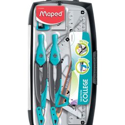 Maped Geometry Box Pack of 9 Pieces (Color and Print may vary)-19