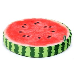 Keshav Creation 3D Fruit Slice Cushion - Red-26