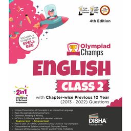 Olympiad Champs English Class 2 with Chapter-wise Previous 10 Year 2013 - 2022 Questions 4th Edition - English-24
