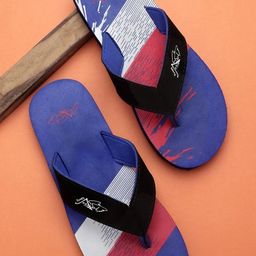 Pampy Angel Men Blue Flip Flops-image-5