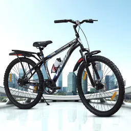 Creto 27.5T Multispeed Cycle for Men with Front Suspension & Dual Disc Brakes 27.5 T (inch) Mountain Cycle-image-82