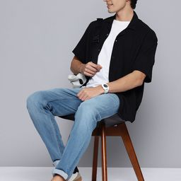 Aeropostale Men Tapered Fit Light Fade Stretchable Jeans-image-37