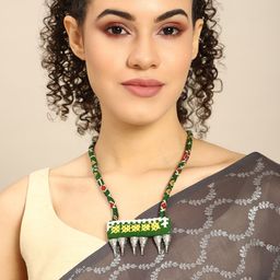 Taavi Women Handcrafted Long Necklace-3