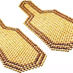 Auto Pearl WBS2P147 Polyester, Cotton Vehicle Seating Pad For Mahindra SsangYong Rexton Beige, Brown, 2 pc-picture-4