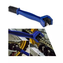 A4S Chain Cleaning Brush for Royal Enfield Motorcycle Bicycle/ Bikes/ Bullets/ KTM/ Classic 350-Blue (Each of 1)-47
