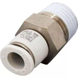 PISCO Straight Check Valve 7.3 mm² Effective Section, R1/4 Pipe Connection, CVPC6-02B-picture-42