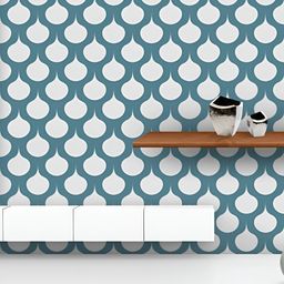 ArtzFolio Printed UV-Resistant Anti-Bacterial Abstract Ornament Peel & Stick Wallpaper-image-52