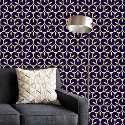 ArtzFolio Printed UV-Resistant Anti-Bacterial Modern Linear Ornamental Pattern Peel & Stick Wallpaper-image-59