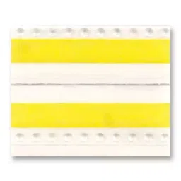 MULTICOMP PRO Patches DOUBLE SPLICE TAPE, 8MM, YELLOW, PK500, 029-1008 (Pack of 500)-18