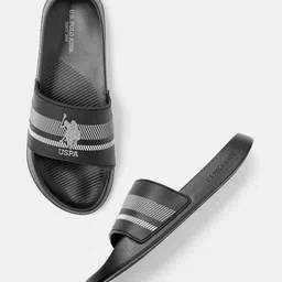 U.S. Polo Assn. Men Printed Rubber Sliders-picture-12