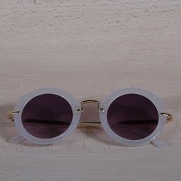 DukieKooky Unisex Kids Round Sunglasses with UV Protected Lens-image-96