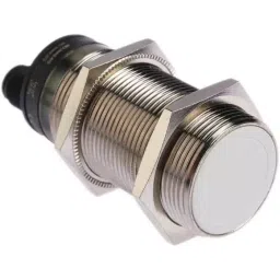 RS PRO Proximity Sensor Capacitive Barrel-Style M30x1.5 10 mm PNP 10-30 V DC IP67, 1845619-0