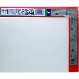 Shinwa Rules Thick & Wide Curved Scale Silver, 68535896-21