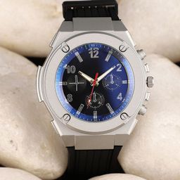 French Accent Men Patterned Dial & Bracelet Style Straps Analogue Watch SS25_FAWC1060-picture-21