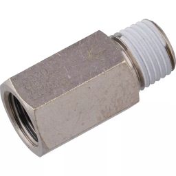 PISCO Bush Check Valve 14.3 mm² Effective Section, R1/4 Pipe Connection, CVPF02-02B image 2