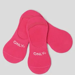 ONLY Women Pack Of 3 Cotton Shoe Liner Socks-image-90