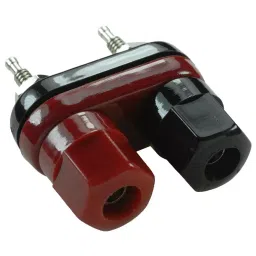 Multicomp DOUBLE BINDING POST, 15A, #6-32 STUD, BLACK/RED, SPC15475-picture-45
