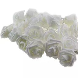 NSCC 4 m Plastic Rose Flower LED Decoration String Light 20 LEDs, 8G-QTWJ-3EIL-1