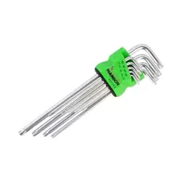 Malfah Enterprises Hanbon 651301 Torx Hex Key 9Pcs Long Allen Key Set image 1