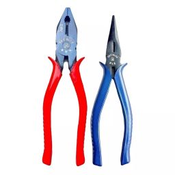 Sky Blue SBE465 203.2 mm (8 Inch) Steel Lineman Plier (Pack of 2)-image-86