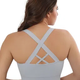 Bella Voste Full Coverage Removable Padding Workout Bra With All Day Comfort image 4