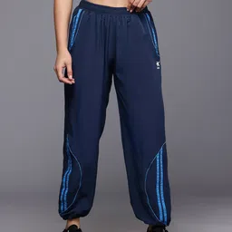 HRX by Hrithik Roshan Women Striped Running Track pants-picture-23