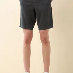 U.S. Polo Assn. Men Solid Slim Fit Mid-Rise Chino Shorts-image-28