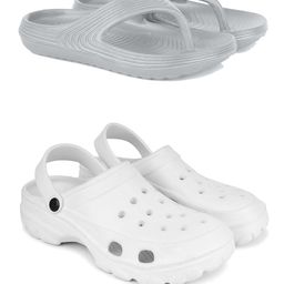PENNEN Set Of 2 Stylish Thong Flip-Flops & Clogs-picture-12