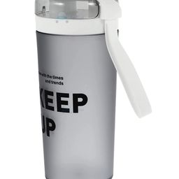 FunBlast Leakproof Sipper Tumbler Light Grey- 400 ML-image-4