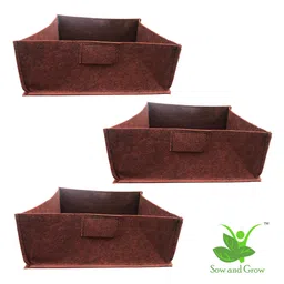 sow & grow Air Pruning Geo Fabric Grow Bags - Set of 3-picture-23