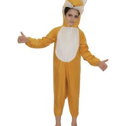 Kaku Fancy Dresses Fox Animal Theme Costume Set - Brown-image-78