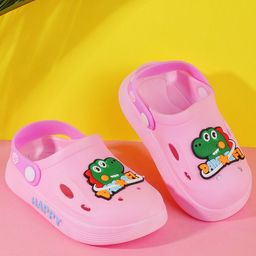 PASSION PETALS  Dinosaur Embossed Clogs   - Pink-picture-10