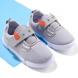Cute Walk by Babyhug Sneaker Shoes Velcro Closure - Grey-image-97