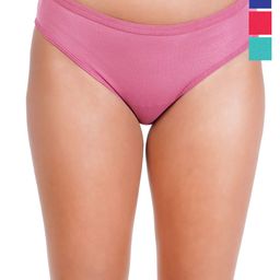 Liigne Pack Of 4 Mid-Rise Basic Briefs VCPC2029-XS-image-65