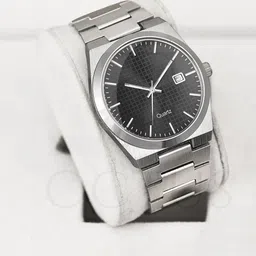 ON TIME OCTUS Men Stainless Steel Bracelet Style Straps Analogue Watch MN-244 BLACK-66