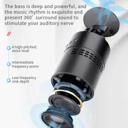 Zusix G20 2 in 1 with 5W RMS, upto 5 Hours Playback & TWS Earbuds Wireless 5 W Bluetooth Speaker image 4