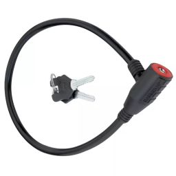 Harrison Advance Excel 23.5 inch Cycle Cable Lock PVC 5 Lever, 0198-34