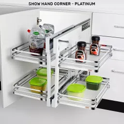 Olive Platinum 660x515x600 mm Stainless Steel 2 Strip Universal Show Hand Corner Silver, 103 028 112 0-image-41