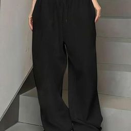 YOU FOREVER Women Original High-Rise Joggers Trousers-image-26
