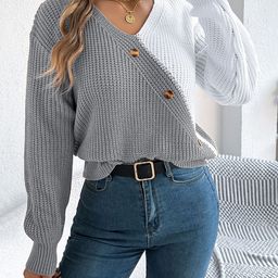 StyleCast x Revolte Women Colourblocked Pullover-image-21
