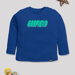 YK X Minute Mirth Boys Garfield Back Printed Cotton T-shirt-38
