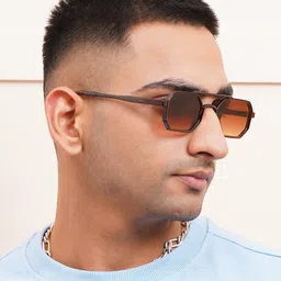 The Roadster Lifestyle Co Unisex Round Sunglasses With UV Protected Lens RDSG-8121-02-picture-43