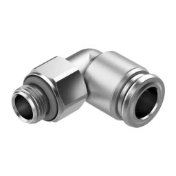 Festo Elbow Fitting NPQR G 1/8 Male Connector A Threaded-to-Tube, NPQR-L-G18-Q8-picture-18
