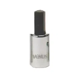 Venus 1/2 inch (12.5 mm) Drive Size Hex Socket Chrome Vanadium Steel Chrome Plated 15 mm, VSHSA-8