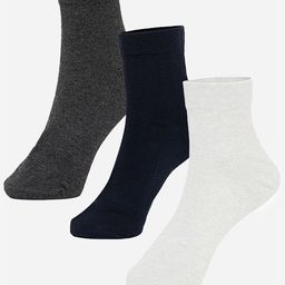 Bodycare Men Pack Of 3 Assorted Ankle Length Socks-picture-9